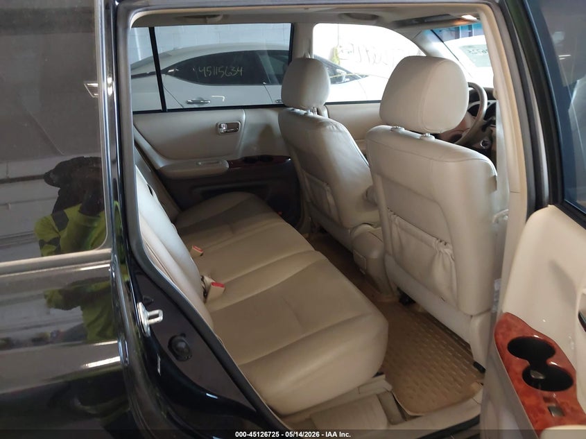2005 Toyota Highlander VIN JTEEP21A350120656 IAAI salvage auction — NORMAL WEAR, Salvage (Texas), sold $1,450 on 2026-07-15 (photo 8)