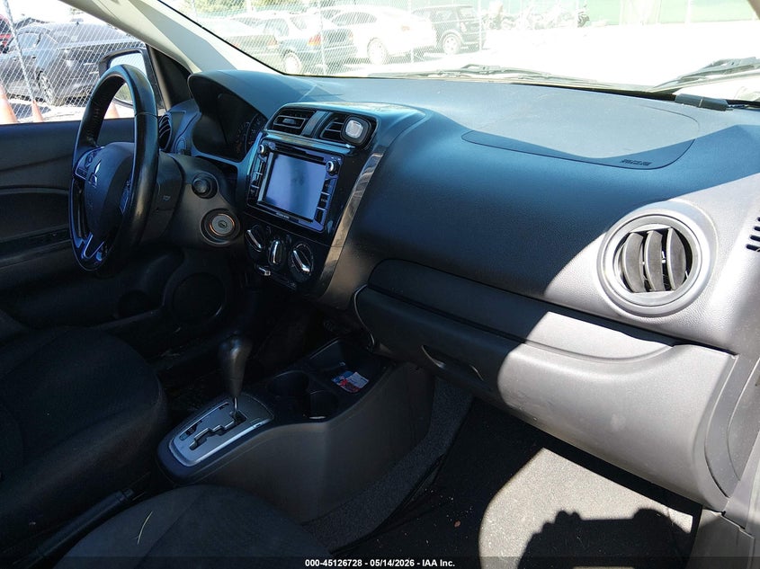 2017 Mitsubishi Mirage VIN ML32F3FJ6HHF07240 IAAI salvage auction — NORMAL WEAR, Salvage (Texas), sold $325 on 2026-07-13 (photo 5)