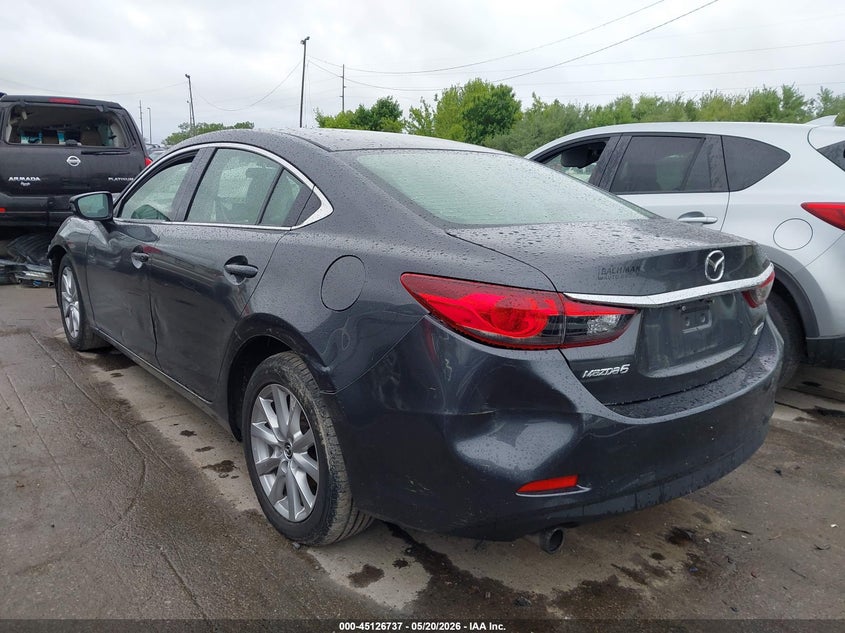 2016 Mazda 6 VIN JM1GJ1U56G1437271 IAAI salvage auction — FRONT END, Salvage (Ohio), sold $375 on 2026-07-07 (photo 3)