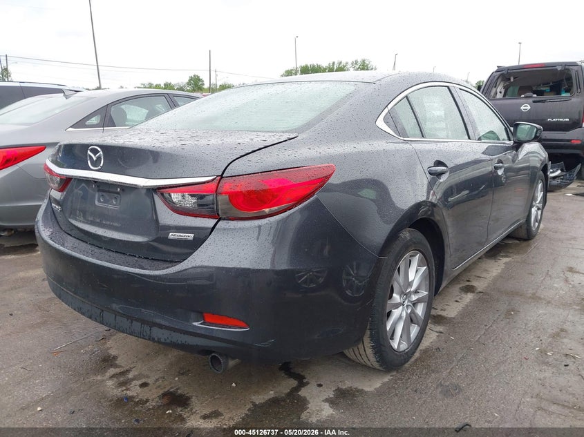 2016 Mazda 6 VIN JM1GJ1U56G1437271 IAAI salvage auction — FRONT END, Salvage (Ohio), sold $375 on 2026-07-07 (photo 4)