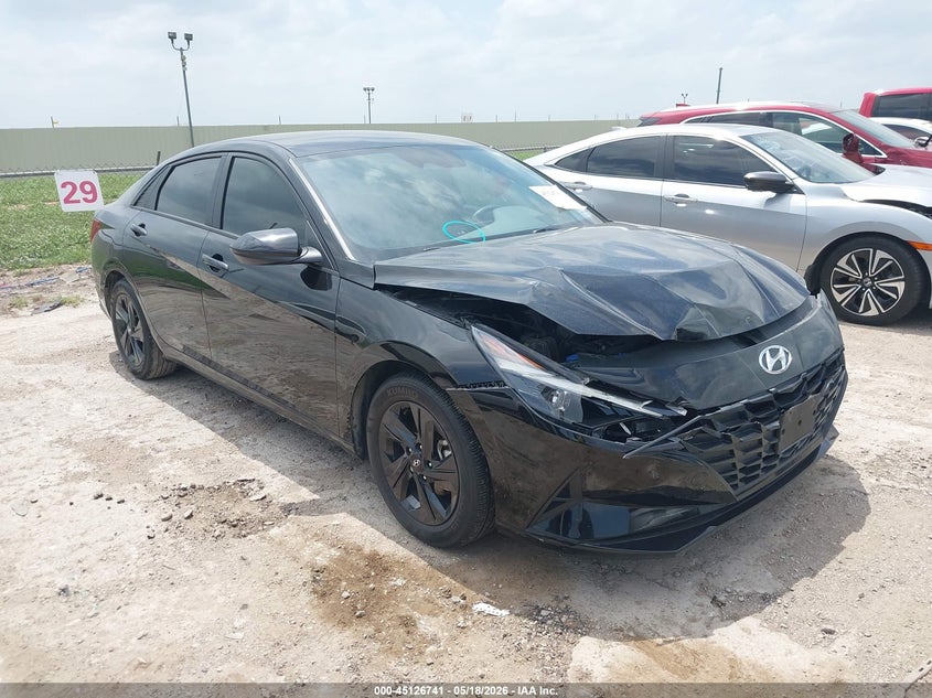 2023 Hyundai Elantra VIN KMHLM4AG4PU582946 IAAI salvage auction — FRONT END, Original (Texas), sold $4,250 on 2026-07-29 (photo 1)