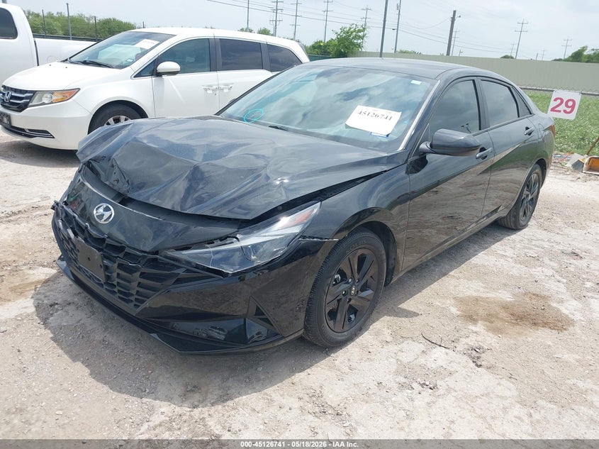 2023 Hyundai Elantra VIN KMHLM4AG4PU582946 IAAI salvage auction — FRONT END, Original (Texas), sold $4,250 on 2026-07-29 (photo 2)