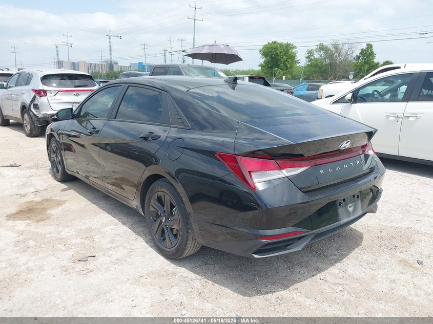 2023 Hyundai Elantra VIN KMHLM4AG4PU582946 IAAI salvage auction — FRONT END, Original (Texas), sold $4,250 on 2026-07-29 (photo 3)