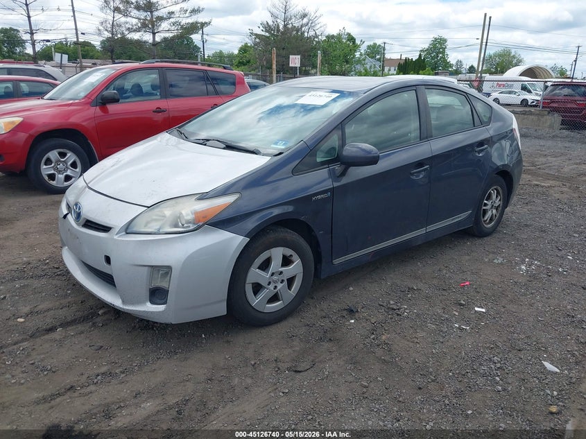 2010 Toyota Prius VIN JTDKN3DU9A5174047 IAAI salvage auction — NORMAL WEAR, Salvage (Texas), sold $650 on 2026-07-29 (photo 2)