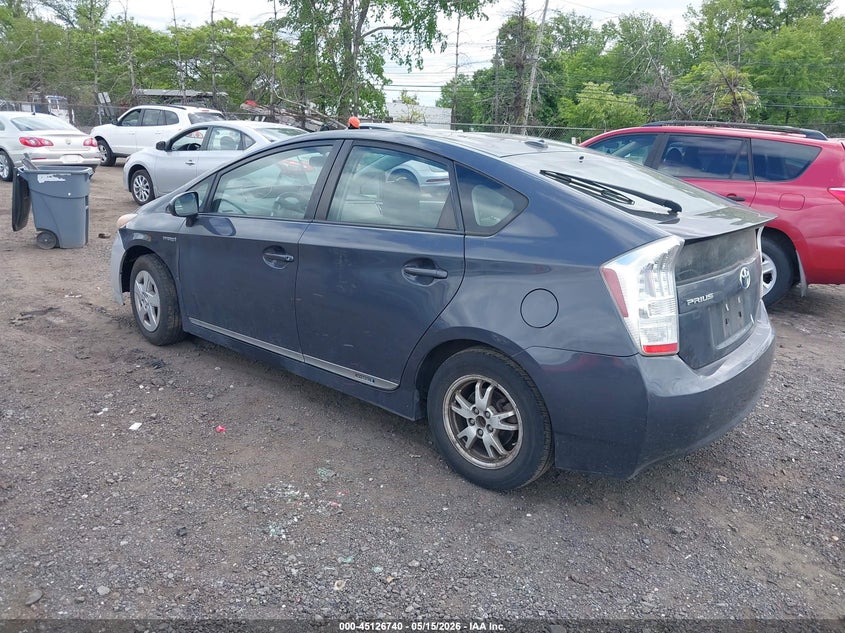 2010 Toyota Prius VIN JTDKN3DU9A5174047 IAAI salvage auction — NORMAL WEAR, Salvage (Texas), sold $650 on 2026-07-29 (photo 3)