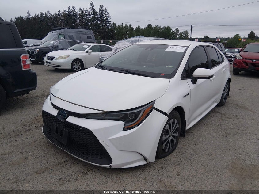 2020 Toyota Corolla VIN JTDEBRBE7LJ024873 IAAI salvage auction — FRONT END, Salvage (Idaho), sold $5,700 on 2026-07-15 (photo 6)
