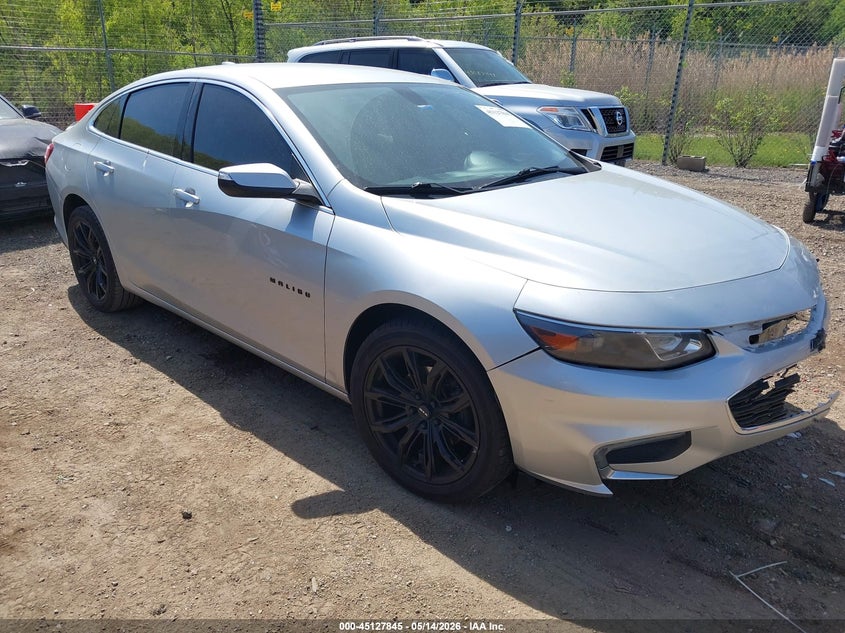 2018 Chevrolet Malibu VIN 1G1ZD5STXJF143206 IAAI salvage auction — FRONT END, Salvage (Illinois), sold $825 on 2026-07-22 (photo 1)
