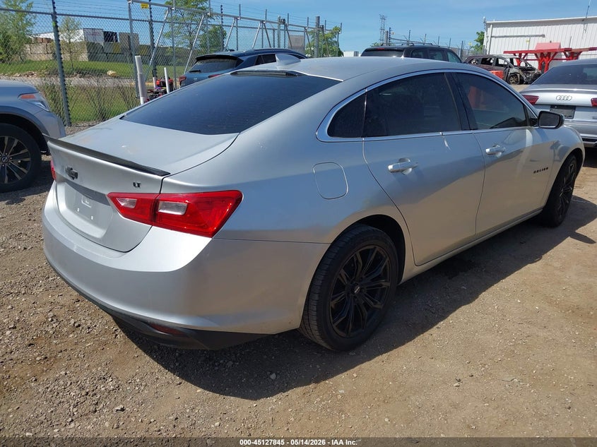 2018 Chevrolet Malibu VIN 1G1ZD5STXJF143206 IAAI salvage auction — FRONT END, Salvage (Illinois), sold $825 on 2026-07-19 (photo 4)