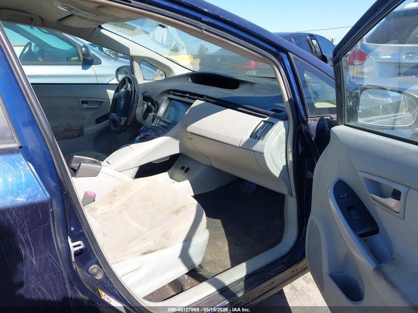 2012 Toyota Prius VIN JTDKN3DUXC1592224 IAAI salvage auction — LEFT FRONT, Salvage (California), sold $2,175 on 2026-07-09 (photo 5)