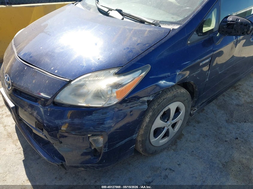 2012 Toyota Prius VIN JTDKN3DUXC1592224 IAAI salvage auction — LEFT FRONT, Salvage (California), sold $2,175 on 2026-07-09 (photo 6)