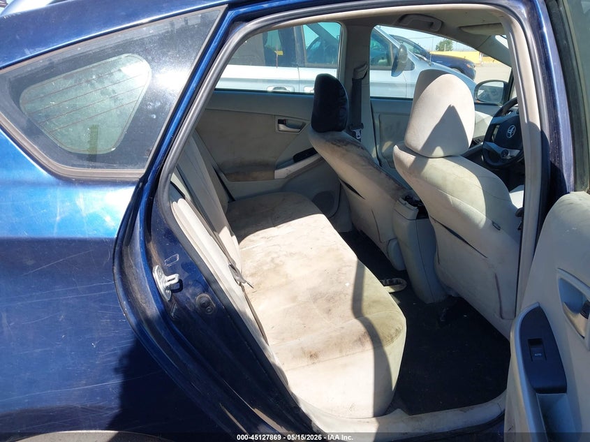 2012 Toyota Prius VIN JTDKN3DUXC1592224 IAAI salvage auction — LEFT FRONT, Salvage (California), sold $2,175 on 2026-07-09 (photo 8)
