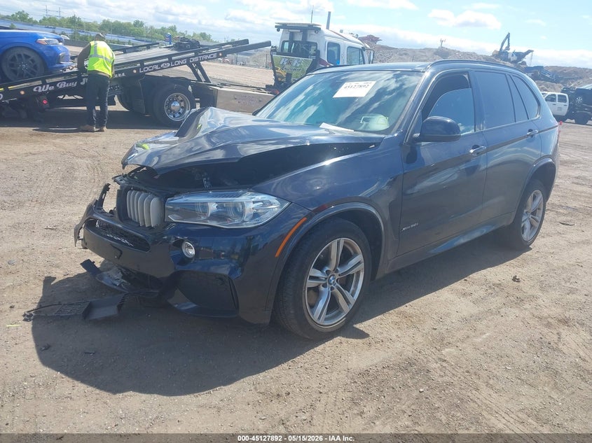 2017 BMW X5 VIN 5UXKR6C32H0J85430 IAAI salvage auction — RIGHT FRONT, Mv-907A (New York), sold $4,725 on 2026-07-07 (photo 2)