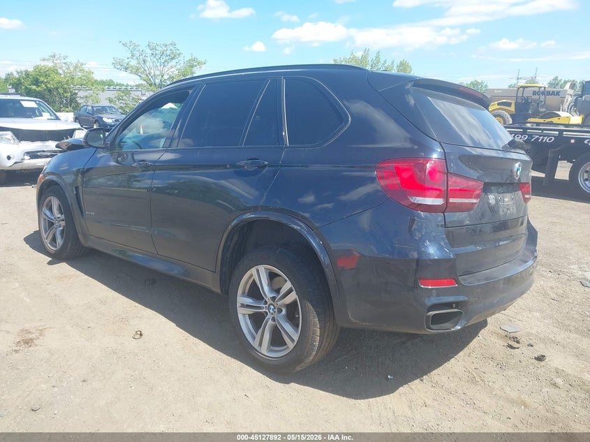 2017 BMW X5 VIN 5UXKR6C32H0J85430 IAAI salvage auction — RIGHT FRONT, Mv-907A (New York), sold $4,725 on 2026-07-07 (photo 3)