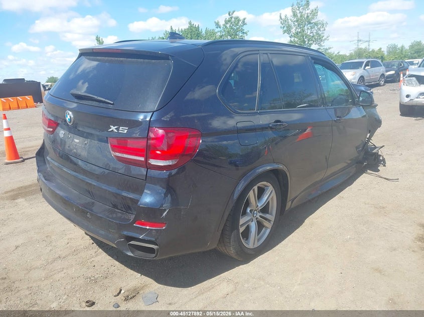 2017 BMW X5 VIN 5UXKR6C32H0J85430 IAAI salvage auction — RIGHT FRONT, Mv-907A (New York), sold $4,725 on 2026-07-07 (photo 4)