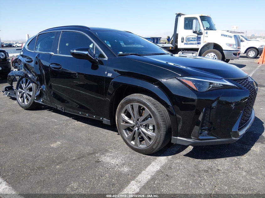 2025 Lexus Ux VIN JTHYBJAH0S2002781 IAAI salvage auction — REAR END, Salvage (Nevada), sold $25 on 2026-07-24 (photo 1)
