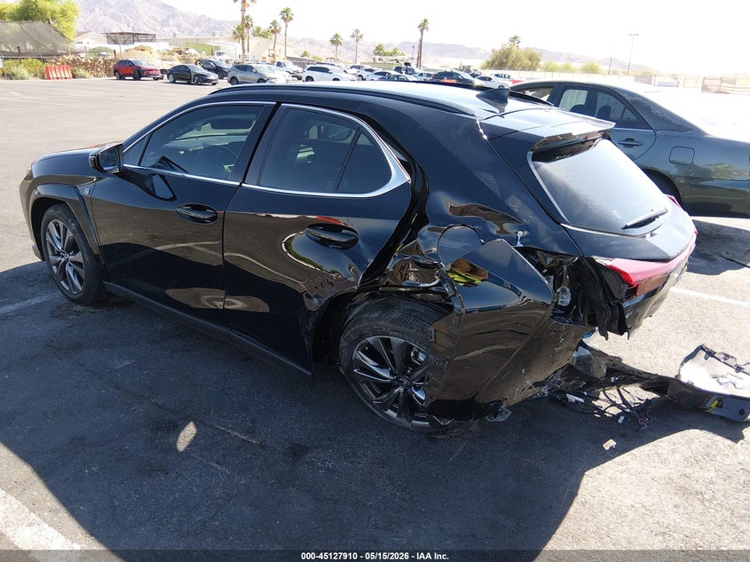 2025 Lexus Ux VIN JTHYBJAH0S2002781 IAAI salvage auction — REAR END, Salvage (Nevada), sold $25 on 2026-07-24 (photo 3)