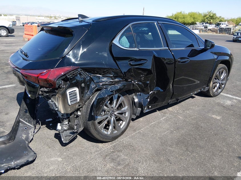 2025 Lexus Ux VIN JTHYBJAH0S2002781 IAAI salvage auction — REAR END, Salvage (Nevada), sold $25 on 2026-07-24 (photo 4)