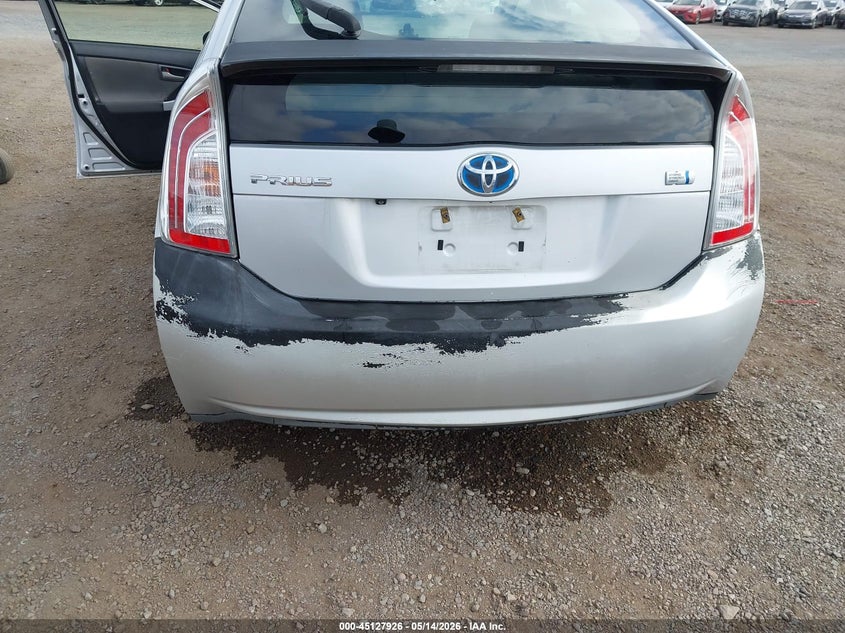 2015 Toyota Prius VIN JTDKN3DU8F0395773 IAAI salvage auction — NORMAL WEAR, App For Dup Clear (California), sold $1,125 on 2026-07-29 (photo 6)