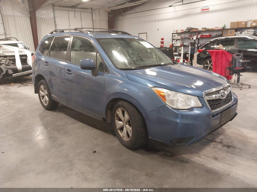 2015 Subaru Forester VIN JF2SJADC2FH565779 IAAI salvage auction — LEFT FRONT, Salvage (Colorado), sold $600 on 2026-07-29 (photo 1)