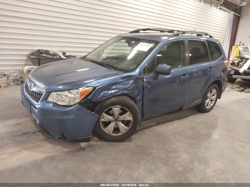 2015 Subaru Forester VIN JF2SJADC2FH565779 IAAI salvage auction — LEFT FRONT, Salvage (Colorado), sold $600 on 2026-07-29 (photo 2)