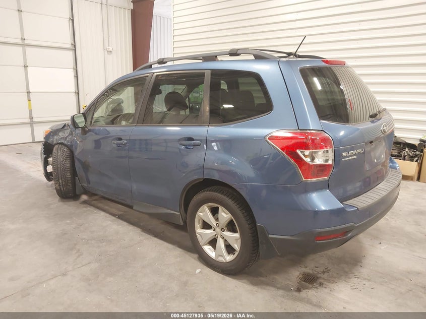2015 Subaru Forester VIN JF2SJADC2FH565779 IAAI salvage auction — LEFT FRONT, Salvage (Colorado), sold $600 on 2026-07-29 (photo 3)