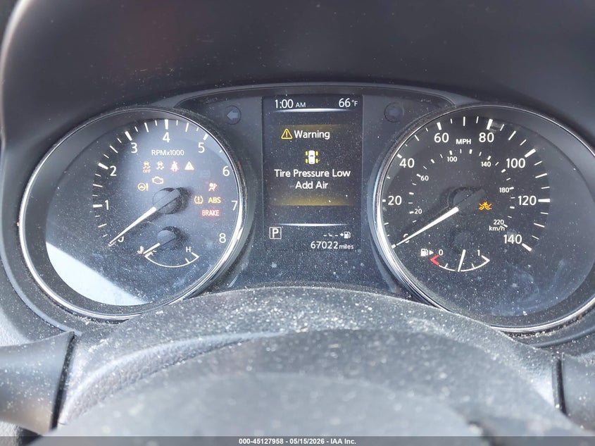 2018 Nissan Rogue VIN JN1BJ1CP7JW187548 IAAI salvage auction — FRONT END, Salvage (Tennessee), sold $1,200 on 2026-07-06 (photo 7)
