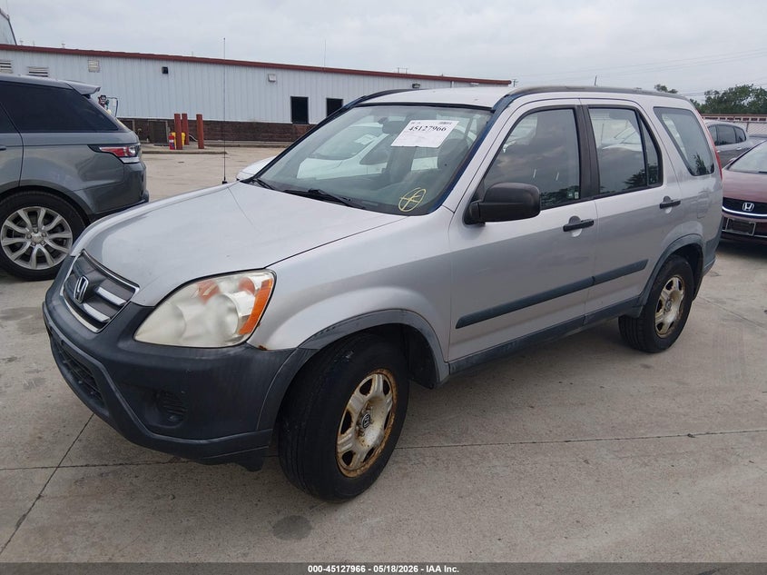 2005 Honda Cr-v VIN JHLRD68545C013406 IAAI salvage auction — NORMAL WEAR, Clear (Michigan), sold $250 on 2026-07-07 (photo 2)