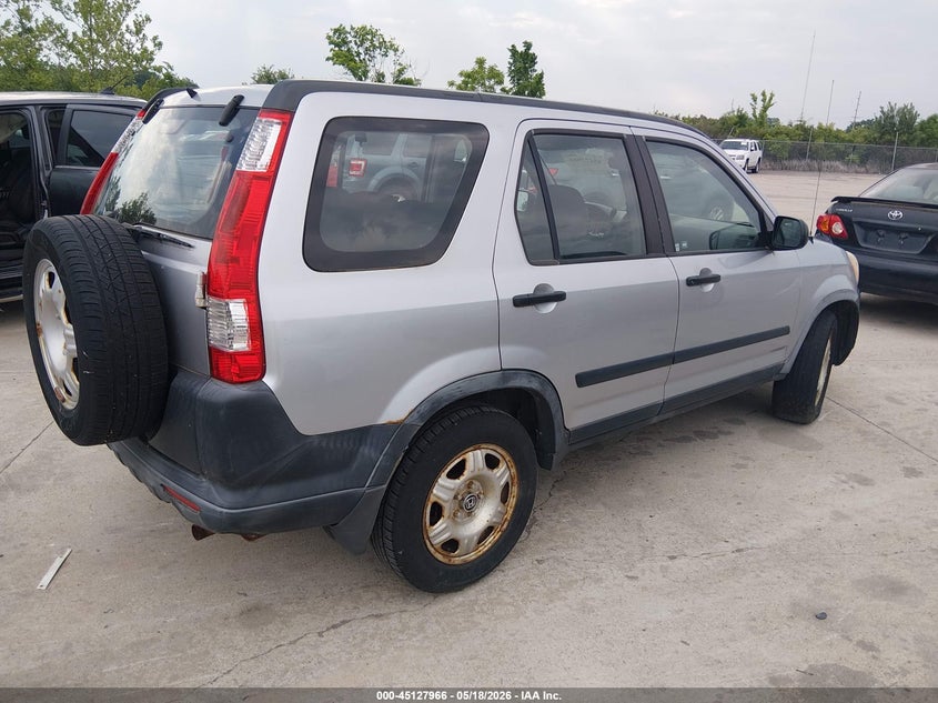 2005 Honda Cr-v VIN JHLRD68545C013406 IAAI salvage auction — NORMAL WEAR, Clear (Michigan), sold $250 on 2026-07-07 (photo 4)