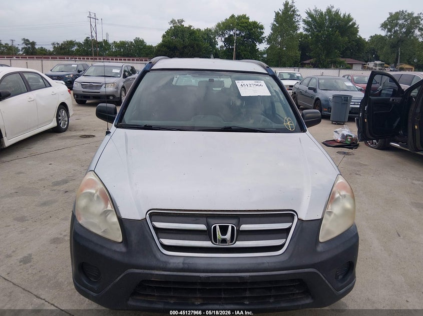 2005 Honda Cr-v VIN JHLRD68545C013406 IAAI salvage auction — NORMAL WEAR, Clear (Michigan), sold $250 on 2026-07-07 (photo 6)