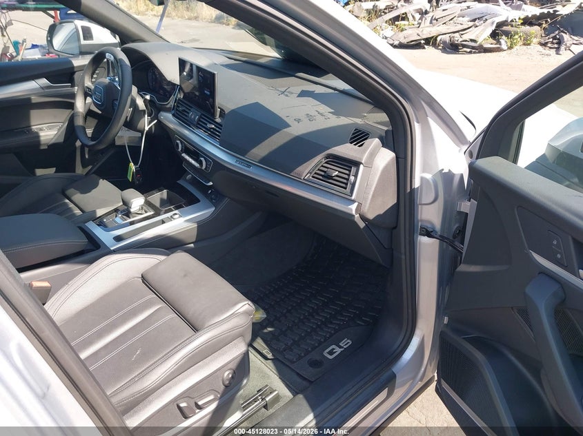 2024 Audi Q5 VIN WA1EAAFY9R2116248 IAAI salvage auction — LEFT REAR, Salvage Certificate (California), sold $21,800 on 2026-07-15 (photo 5)