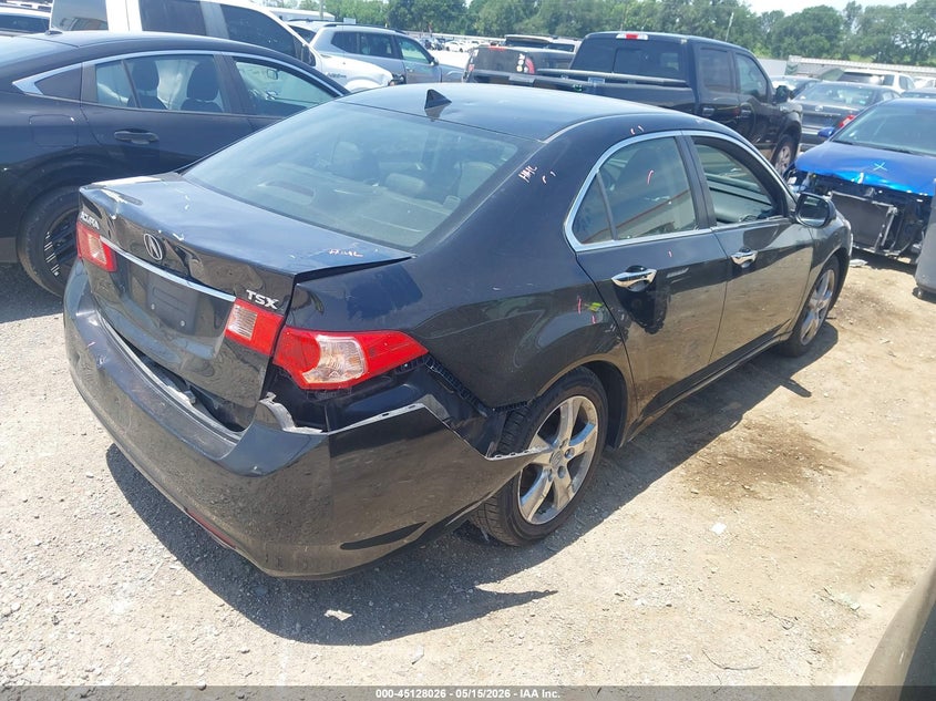 2013 Acura Tsx VIN JH4CU2F6XDC006271 IAAI salvage auction — FRONT & REAR, Salvage (Texas), sold $1,200 on 2026-07-14 (photo 4)
