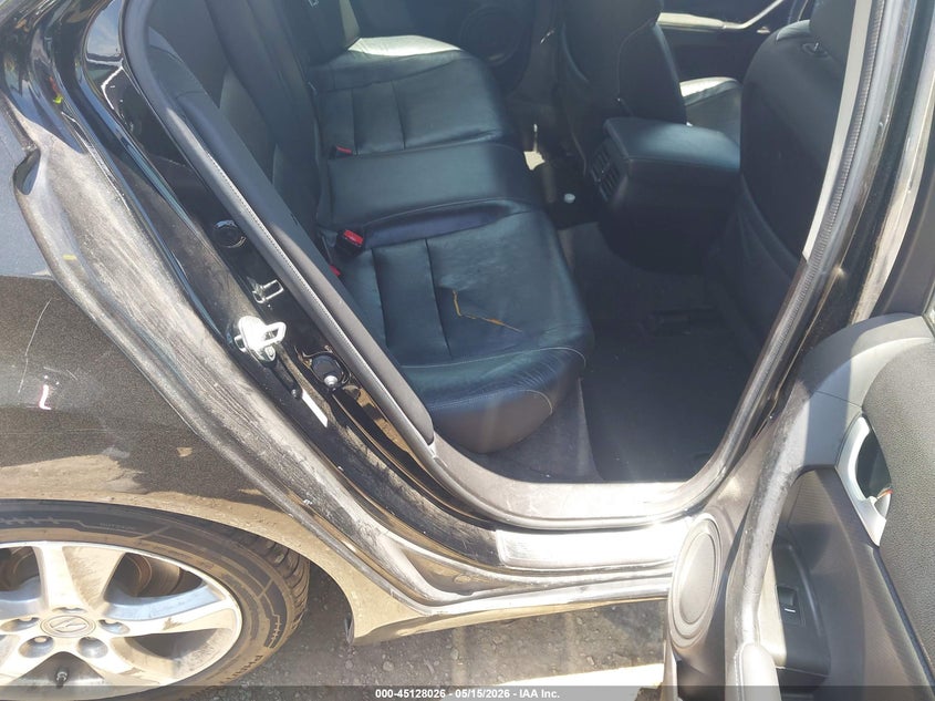 2013 Acura Tsx VIN JH4CU2F6XDC006271 IAAI salvage auction — FRONT & REAR, Salvage (Texas), sold $1,200 on 2026-07-14 (photo 8)