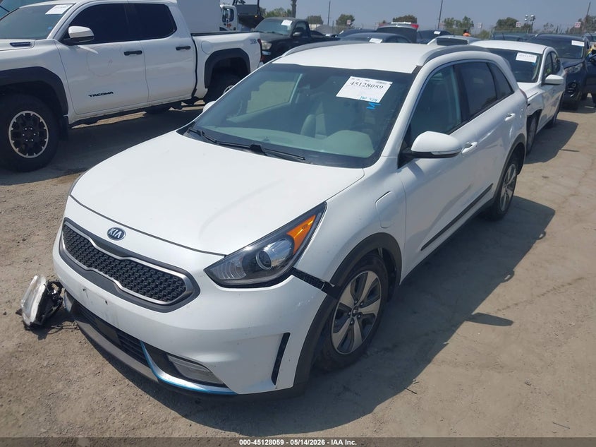 2019 Kia Niro VIN KNDCD3LDXK5217630 IAAI salvage auction — FRONT END, Salvage (California), sold $4,750 on 2026-07-08 (photo 2)