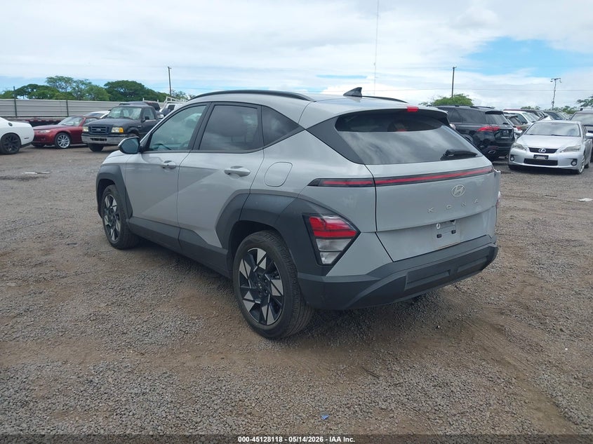 2024 Hyundai Kona VIN KM8HB3AB7RU040768 IAAI salvage auction — REAR END, Salvage (Hawaii), sold $1,300 on 2026-07-28 (photo 3)