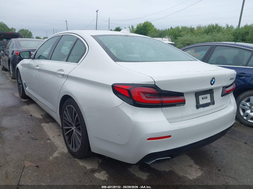 2021 BMW 5er VIN WBA53BH03MWW98200 IAAI salvage auction — HAIL, Salvage (Ohio), sold $15,350 on 2026-07-06 (photo 3)