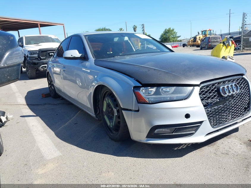 2014 Audi A4 VIN WAUAFAFL5EA011097 IAAI salvage auction — NORMAL WEAR, Clear - Dealer Only (California), sold $150 on 2026-07-28 (photo 1)