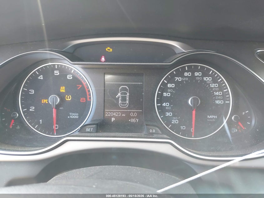 2014 Audi A4 VIN WAUAFAFL5EA011097 IAAI salvage auction — NORMAL WEAR, Clear - Dealer Only (California), sold $150 on 2026-07-28 (photo 7)