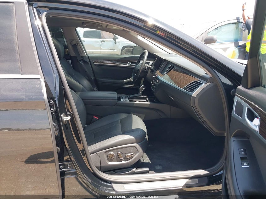 2017 Genesis G80 VIN KMHGN4JE3HU174730 IAAI salvage auction — REAR END, Salvage (Texas), sold $1,350 on 2026-07-22 (photo 5)