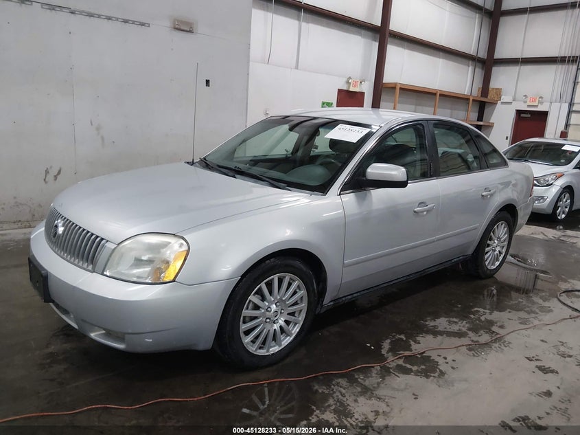 2005 Mercury Montego VIN 1MEFM42195G625537 IAAI salvage auction — RIGHT REAR, Salvage (Idaho), sold $150 on 2026-07-10 (photo 2)