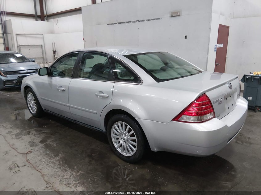 2005 Mercury Montego VIN 1MEFM42195G625537 IAAI salvage auction — RIGHT REAR, Salvage (Idaho), sold $150 on 2026-07-10 (photo 3)