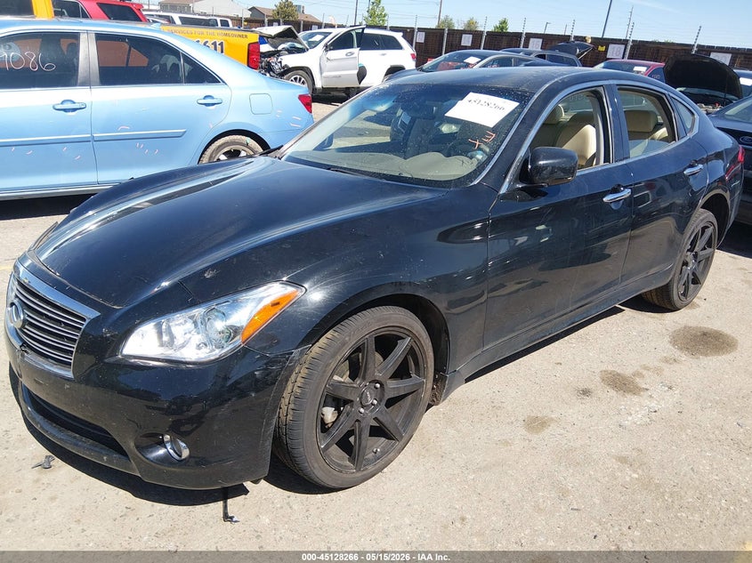 2013 Infiniti M VIN JN1BY1AR8DM600724 IAAI salvage auction — RIGHT FRONT, Salvage (Colorado), sold $925 on 2026-07-07 (photo 2)