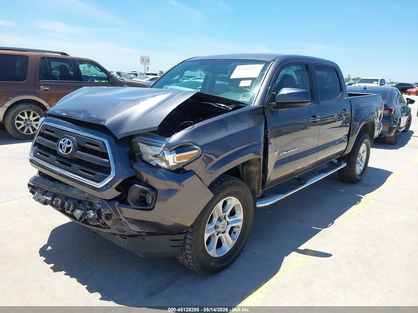 2016 Toyota Tacoma VIN 5TFAZ5CN4GX007422 IAAI salvage auction — FRONT END, Original (Texas), sold $9,900 on 2026-07-20 (photo 2)