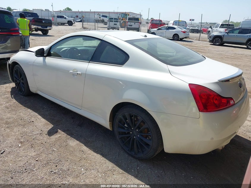 2012 Infiniti G VIN JN1CV6EL4CM473310 IAAI salvage auction — FRONT END, Certificate Of Title (Nebraska), sold $2,900 on 2026-07-16 (photo 3)