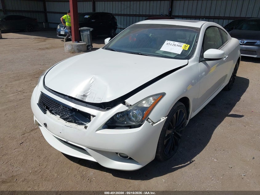 2012 Infiniti G VIN JN1CV6EL4CM473310 IAAI salvage auction — FRONT END, Certificate Of Title (Nebraska), sold $2,900 on 2026-07-16 (photo 6)