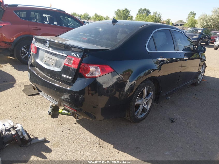 2012 Acura Tsx VIN JH4CU2F84CC003706 IAAI salvage auction — FRONT END, Clear (Arkansas), sold $200 on 2026-07-14 (photo 4)