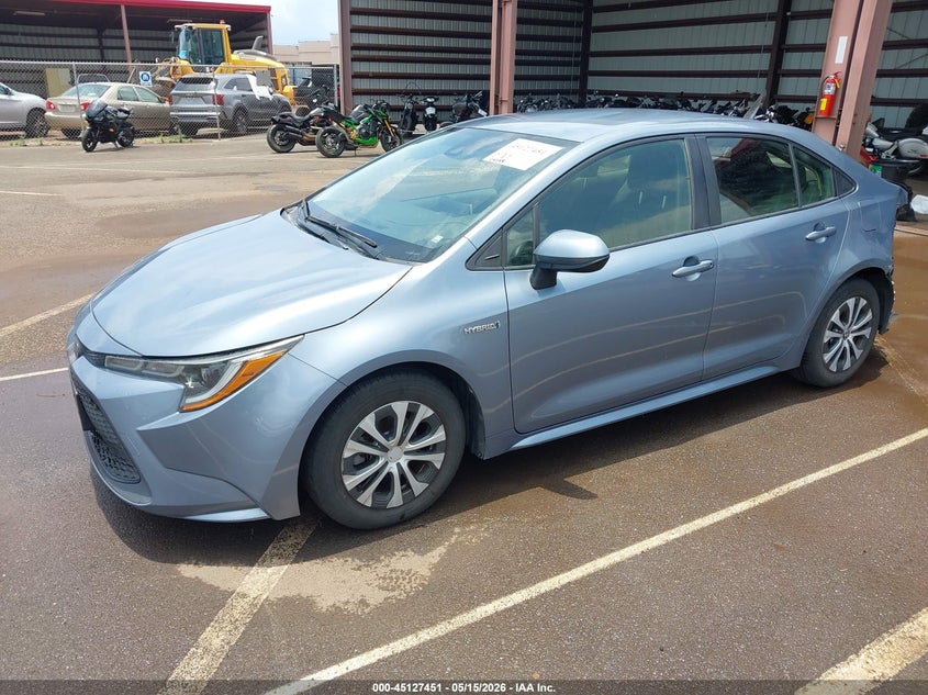 2021 Toyota Corolla VIN JTDEAMDE9MJ026628 IAAI salvage auction — REAR END, Clear (Hawaii), sold $5,000 on 2026-07-30 (photo 2)