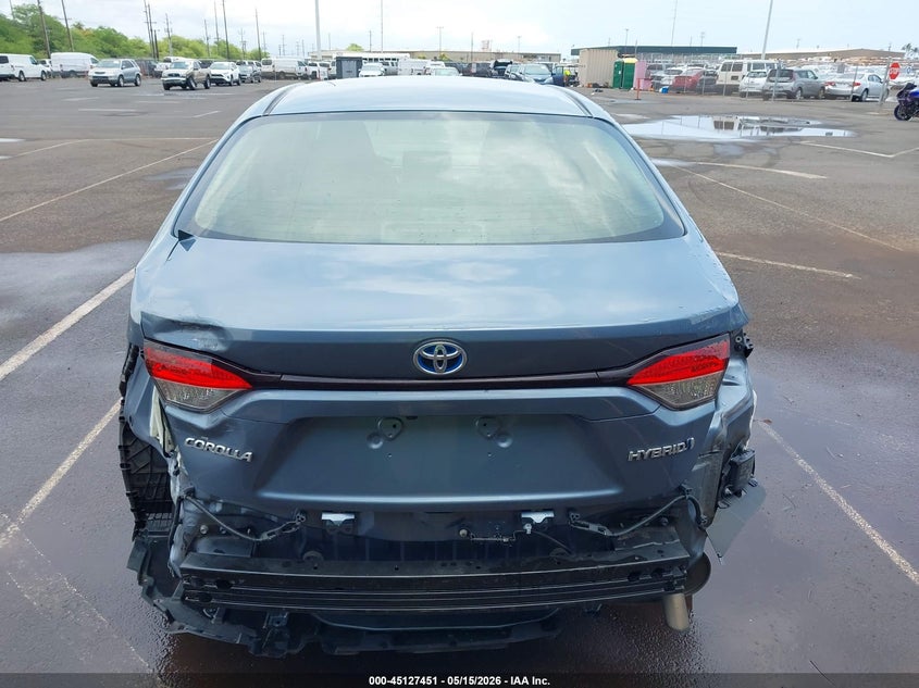 2021 Toyota Corolla VIN JTDEAMDE9MJ026628 IAAI salvage auction — REAR END, Clear (Hawaii), sold $5,000 on 2026-07-30 (photo 6)