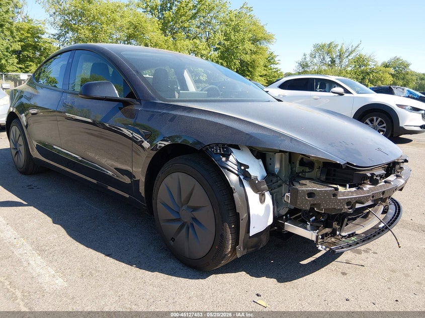 2026 Tesla Model 3 VIN 5YJ3E1EA7TF176975 — IAAI salvage auction photo