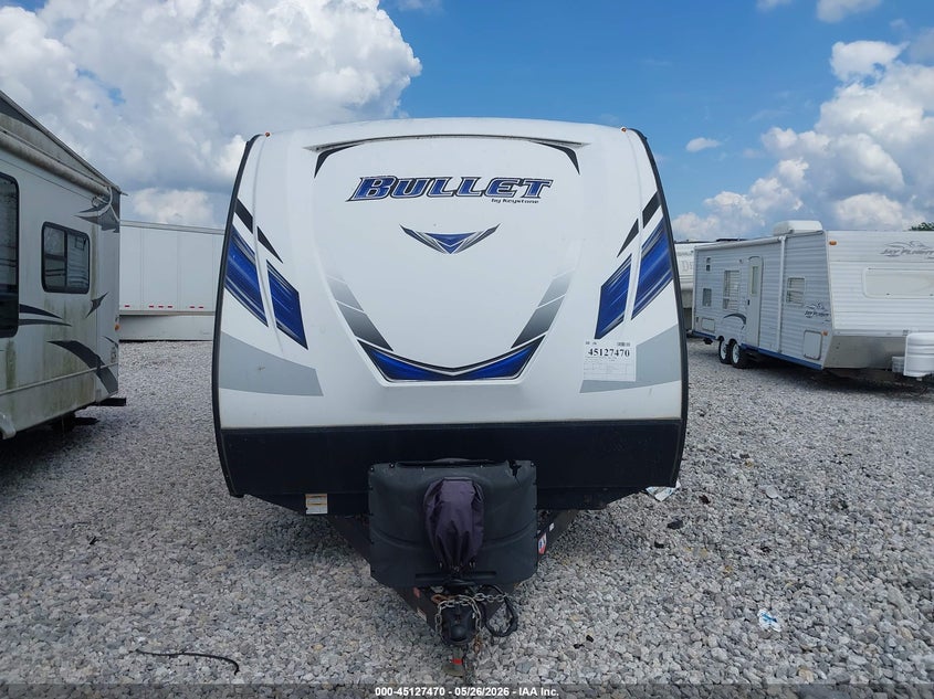 2019 Keystone Bullett 243bh VIN 4YDT24327KT433678 IAAI salvage auction — HAIL, Clear (Oklahoma), sold $7,150 on 2026-09-08 (photo 6)