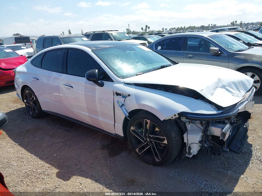 2024 Hyundai Sonata VIN KMHL54JC4RA362138 IAAI salvage auction — FRONT END, Salvage (California), sold $6,200 on 2026-07-29 (photo 1)